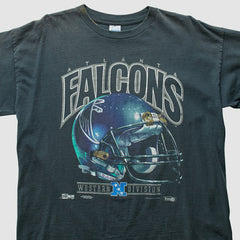 Atlanta Falconsm 1991 T-Shirt Black Vintage - Fanatics