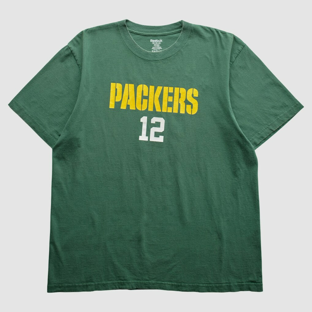 Green Bay Packers Reebok 2008 T-Shirt Green Vintage - Fanatics