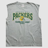 Green Bay Packers NFL 2003 T-Shirt Heather Gray Vintage - Fanatics