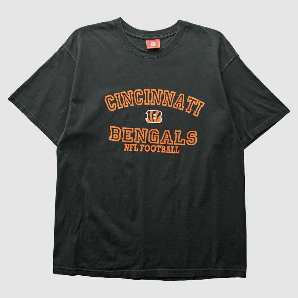 Cincinnati Bengals NFL 2000s T-Shirt Black Vintage - Fanatics