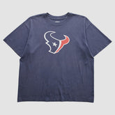 Houston Texans Reebok 2000s T-Shirt Navy Vintage - Fanatics
