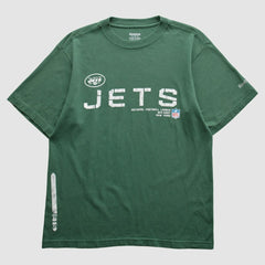 New York Jets Reebok 2000s T-Shirt Green Vintage - Fanatics
