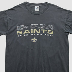 New Orleans Saints Dynasty 2000s T-Shirt Black Vintage - Fanatics