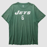 New York Jets Reebok 2009 T-Shirt Green Vintage - Fanatics