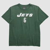 New York Jets Reebok 2010 T-Shirt Green Vintage - Fanatics