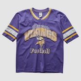 Minnesota Vikings 90s T-Shirt Purple Vintage - Fanatics