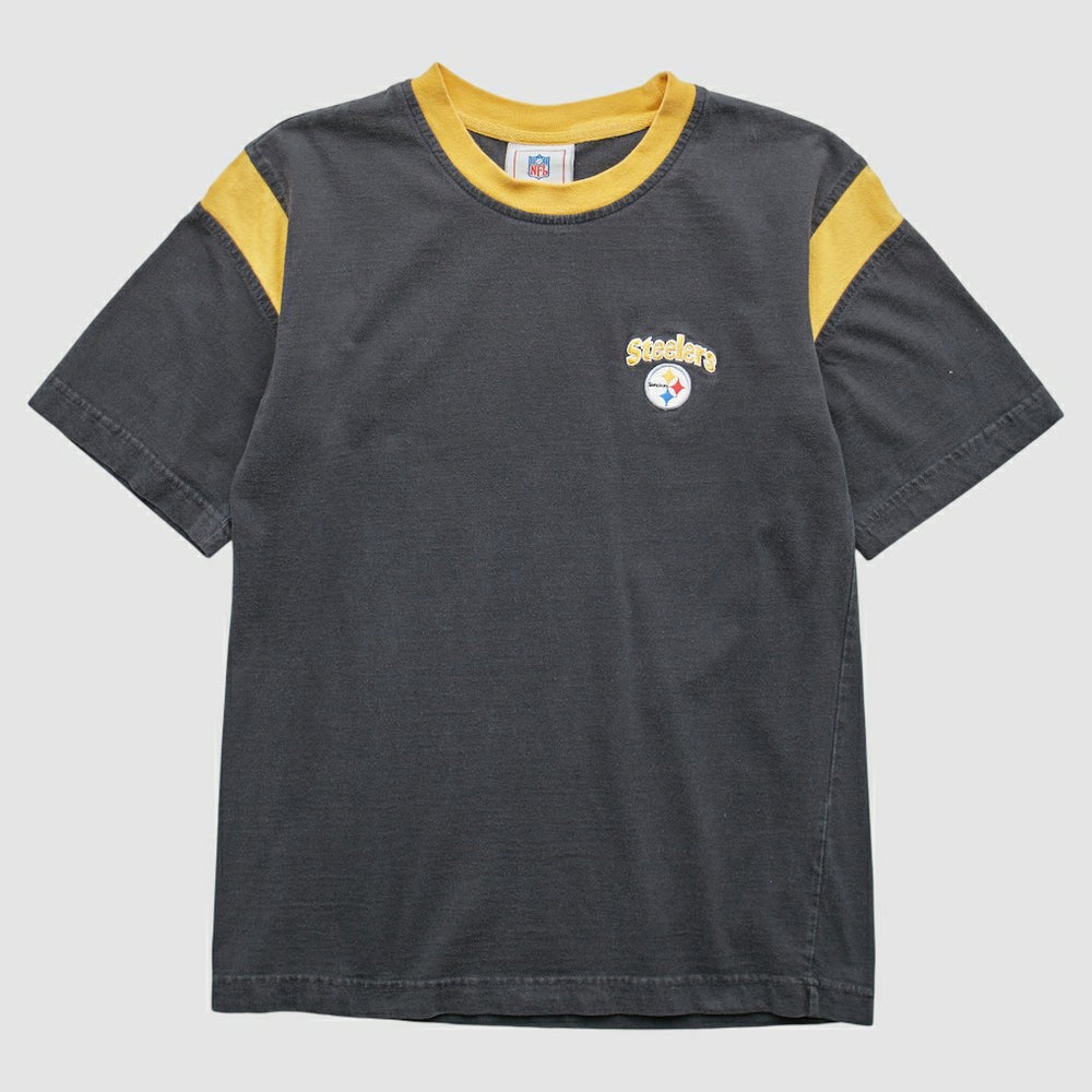 Pittsburgh Steelers NFL 2000s T-Shirt Black Vintage - Fanatics