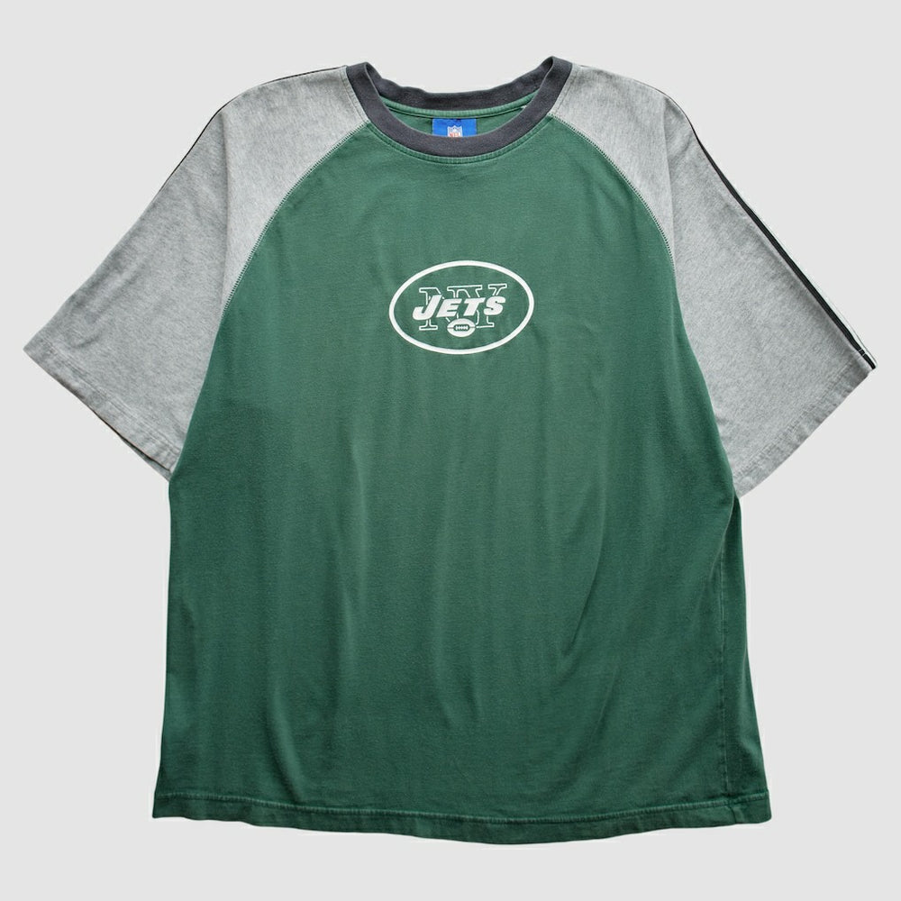 New York Jets Reebok 2000s T-Shirt Green Vintage - Fanatics