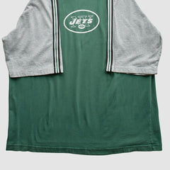 New York Jets Reebok 2000s T-Shirt Green Vintage - Fanatics