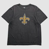 New Orleans Saints Reebok 2000s T-Shirt Black Vintage - Fanatics