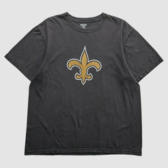 New Orleans Saints Reebok 2000s T-Shirt Black Vintage - Fanatics
