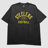 Pittsburgh Steelers Reebok 2000s T-Shirt Black Vintage - Fanatics
