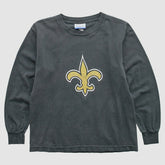 New Orleans Saints Reebok 2000s Long Sleeve T-Shirt Black Vintage - Fanatics