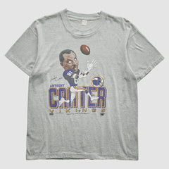 Minnesota Vikings 80s T-Shirt Gray Vintage - Fanatics