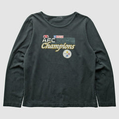 Pittsburgh Steelers 2007 T-Shirt Black Vintage - Fanatics