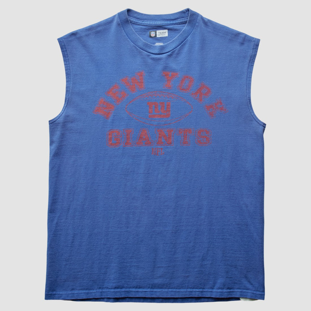 New York Giants 2000s Tank Blue Vintage - Fanatics