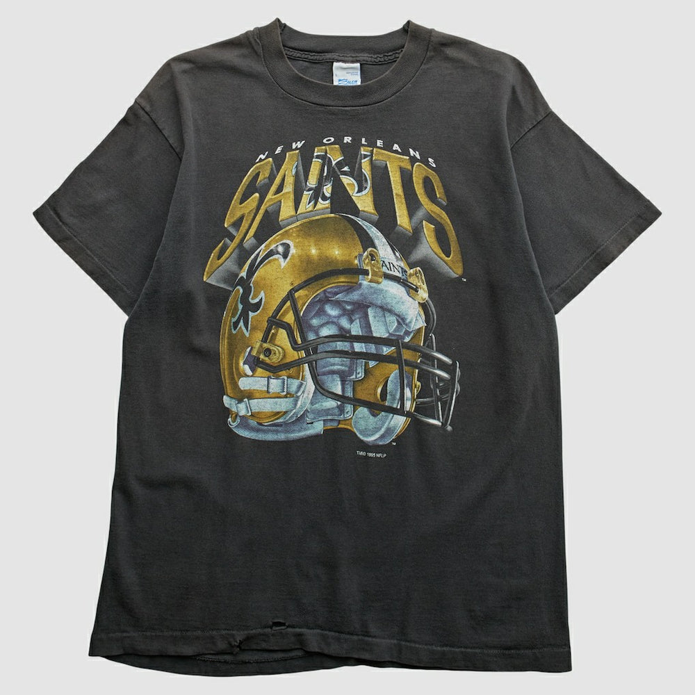 New Orleans Saintsm 1995 T-Shirt Black Vintage - Fanatics
