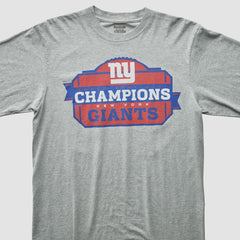 New York Giants Reebok 2012 T-Shirt Gray Vintage - Fanatics