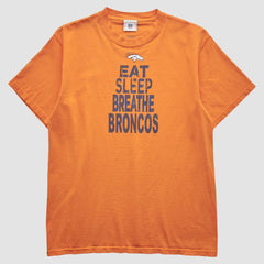 Denver Broncos NFL 2000s T-Shirt Orange Vintage - Fanatics