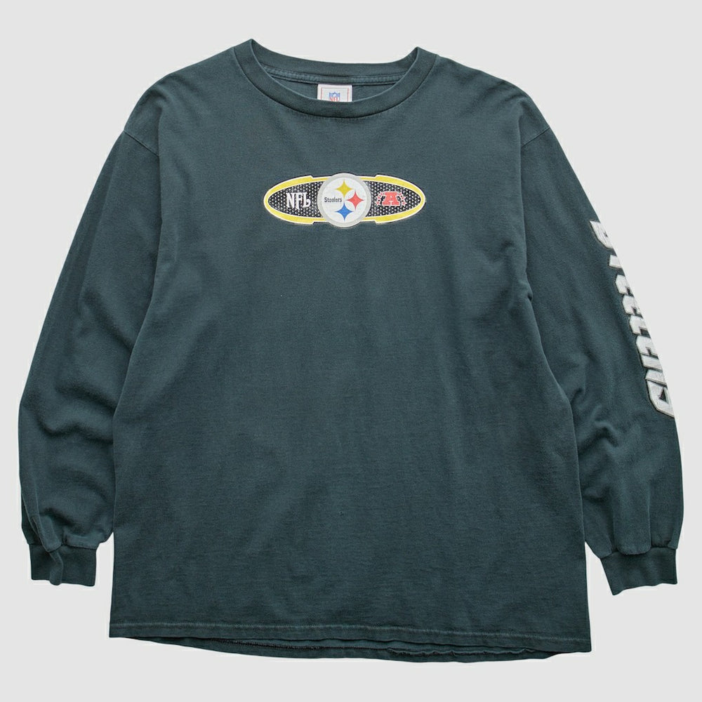 Pittsburgh Steelers NFL 2000s T-Shirt Blue Vintage - Fanatics