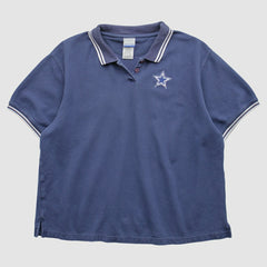 Dallas Cowboys Reebok 2000s Polo Navy Vintage - Fanatics