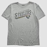 Pittsburgh Steelers Reebok 2000s T-Shirt Gray Vintage - Fanatics
