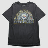 Pittsburgh Steelers Reebok 2010 T-Shirt Black Vintage - Fanatics
