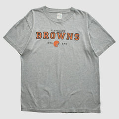 Cleveland Browns Majestic 2000s T-Shirt Gray Vintage - Fanatics