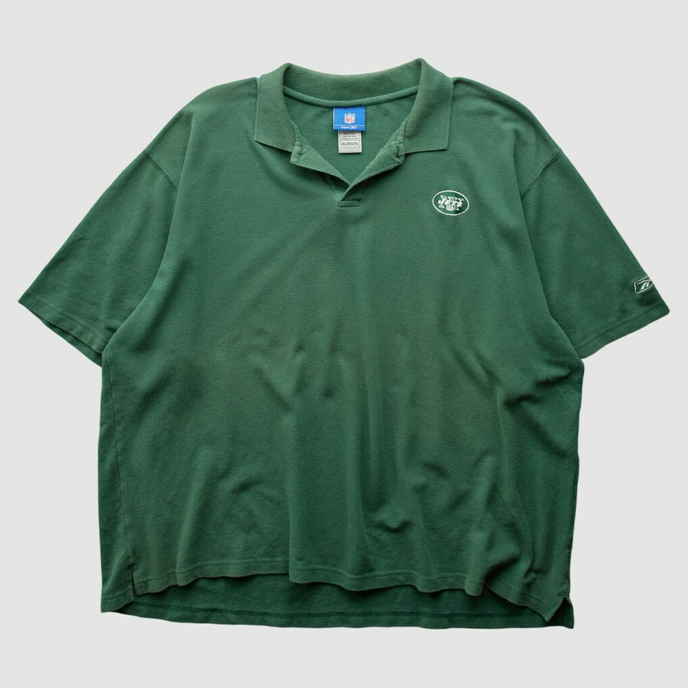 New York Jets Reebok 2000s Polo Green Vintage - Fanatics