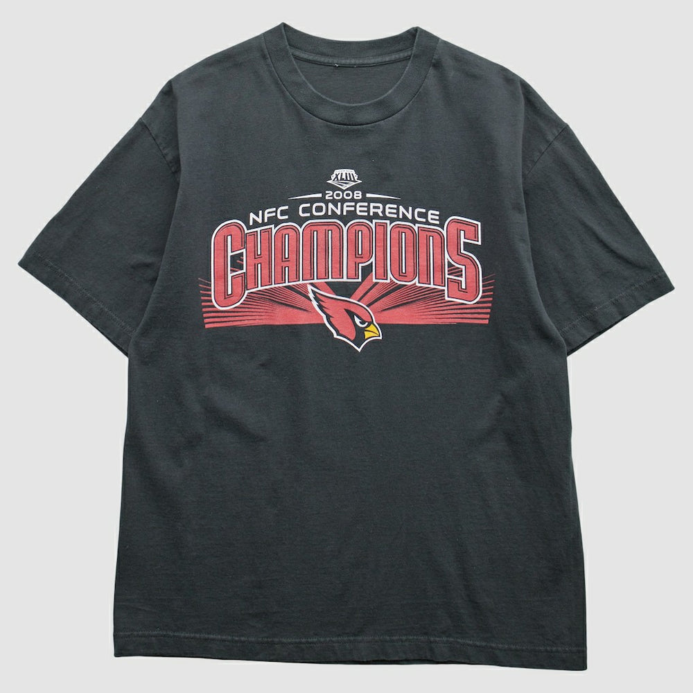 Arizona Cardinals 2008 T-Shirt Black Vintage - Fanatics