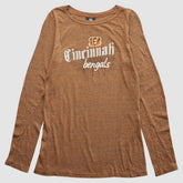 Cincinnati Bengals NFL 2010s T-Shirt Brown Vintage - Fanatics
