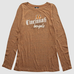 Cincinnati Bengals NFL 2010s T-Shirt Brown Vintage - Fanatics