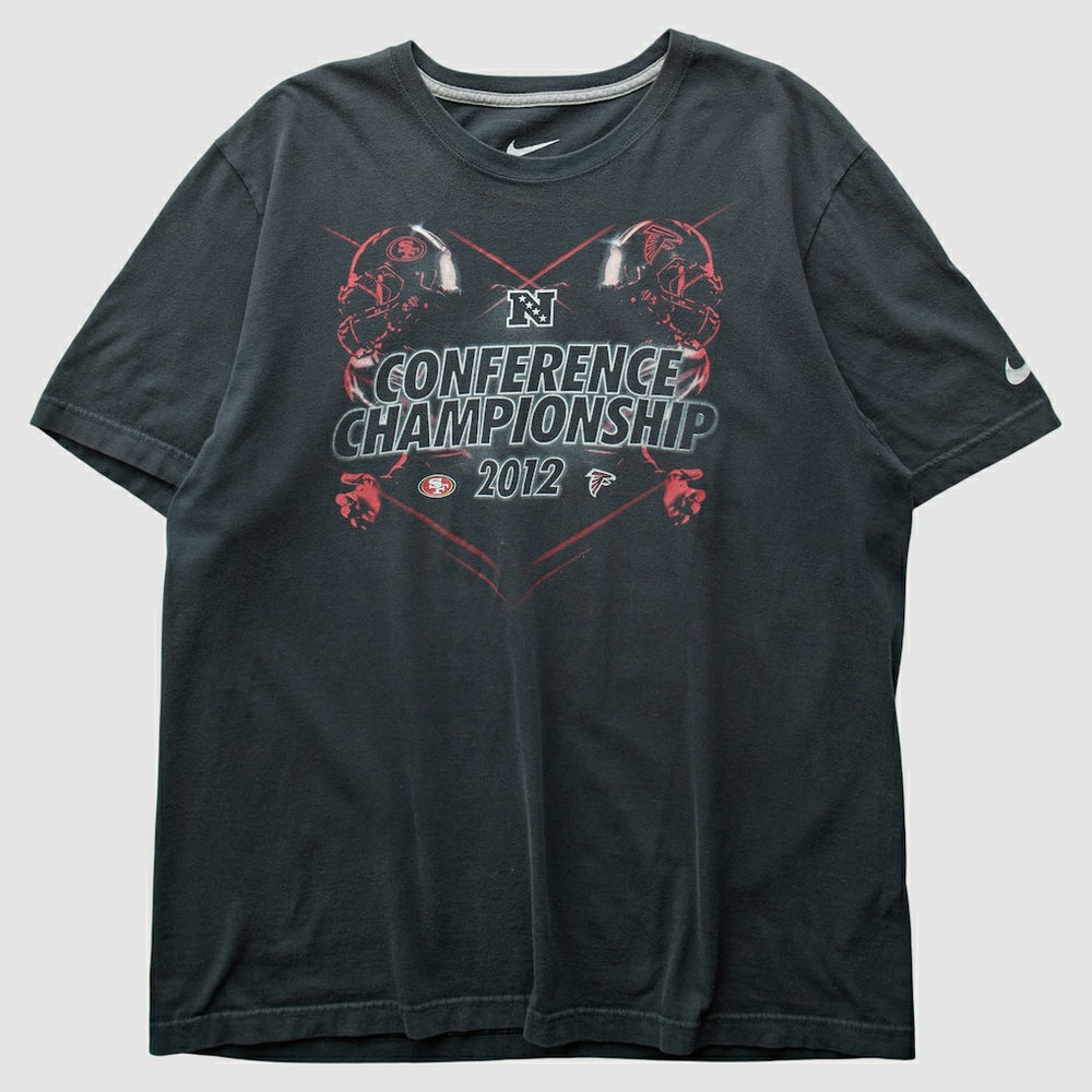 San Francisco 49ers 2012 T-Shirt Black Vintage - Fanatics