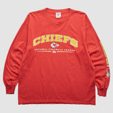 Kansas City Chiefs NFL 2000s T-Shirt Red Vintage - Fanatics