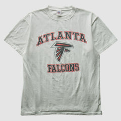 Atlanta Falcons NFL 2000s T-Shirt White Vintage - Fanatics