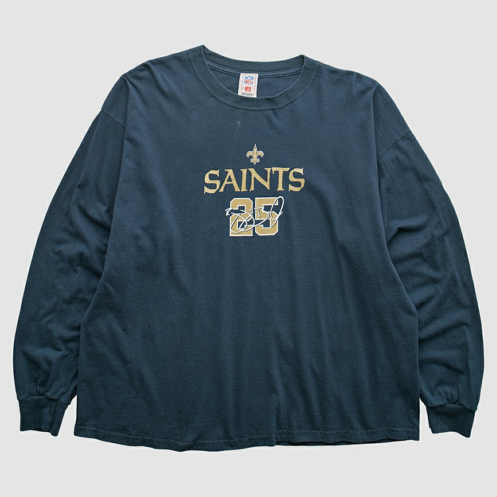 New Orleans Saints NFL 2009 T-Shirt Navy Vintage - Fanatics