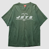 New York Jets NFL 2000s T-Shirt Green Vintage - Fanatics