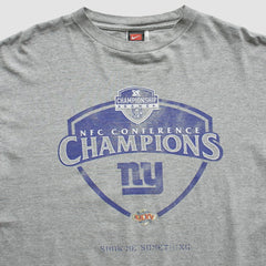 New York Giants 2000 T-Shirt Gray Vintage - Fanatics
