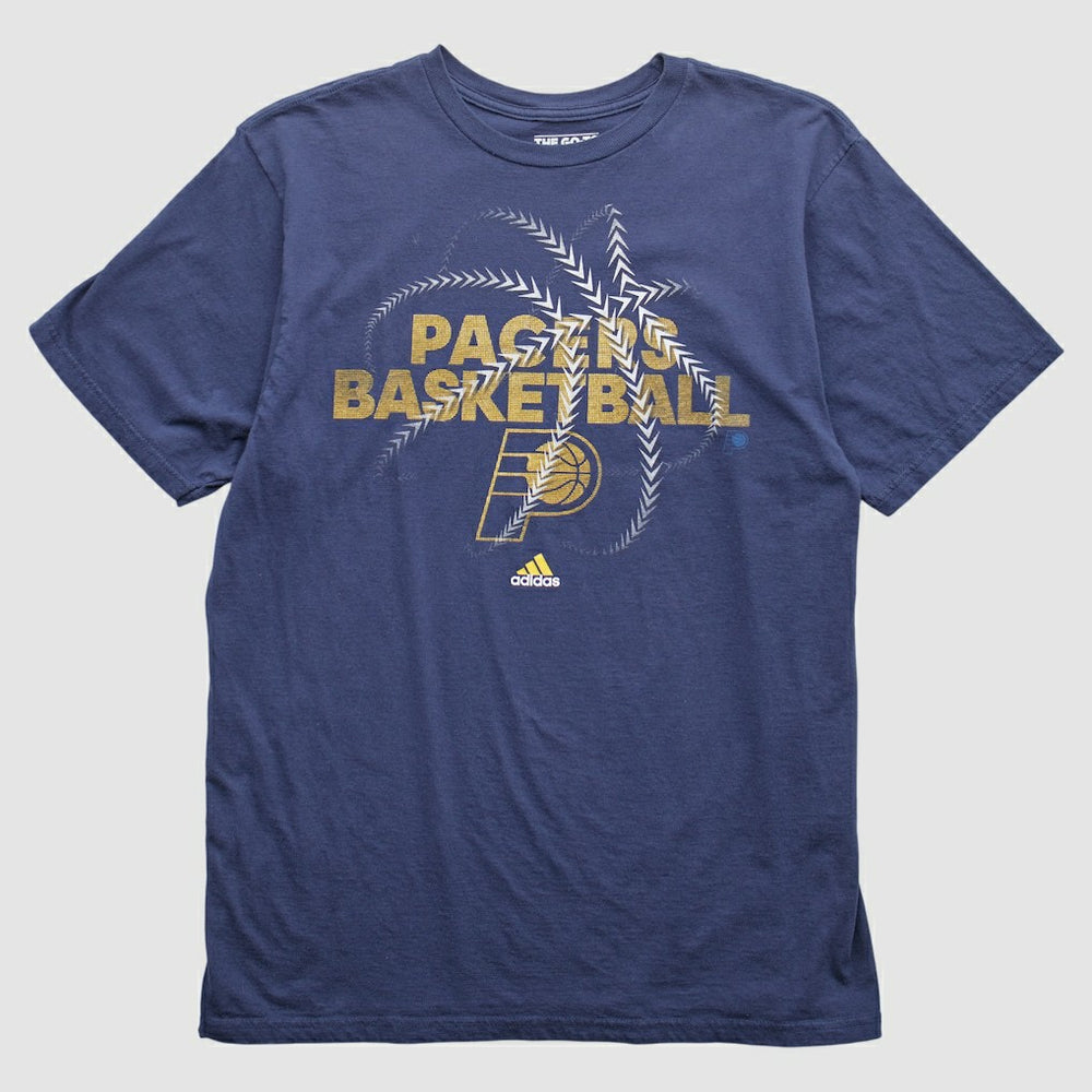 Adidas - Indiana Pacers 2010s T-Shirt - Navy Vintage