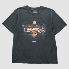 Cincinnati Bengals Reebok 2009 T-Shirt Black Vintage - Fanatics