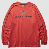 Atlanta Falcons NFL 2000s T-Shirt Red Vintage - Fanatics