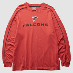 Atlanta Falcons NFL 2000s T-Shirt Red Vintage - Fanatics