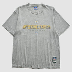 Pittsburgh Steelers Reebok 2000s T-Shirt Gray Vintage - Fanatics