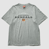 Cincinnati Bengals NFL 2000s T-Shirt Gray Vintage - Fanatics