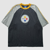 Pittsburgh Steelers Reebok 2000s T-Shirt Black Vintage - Fanatics