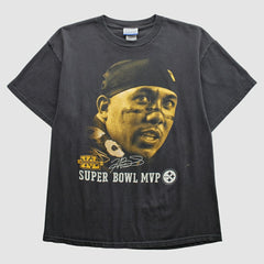 Pittsburgh Steelers Reebok 2006 T-Shirt Black Vintage - Fanatics