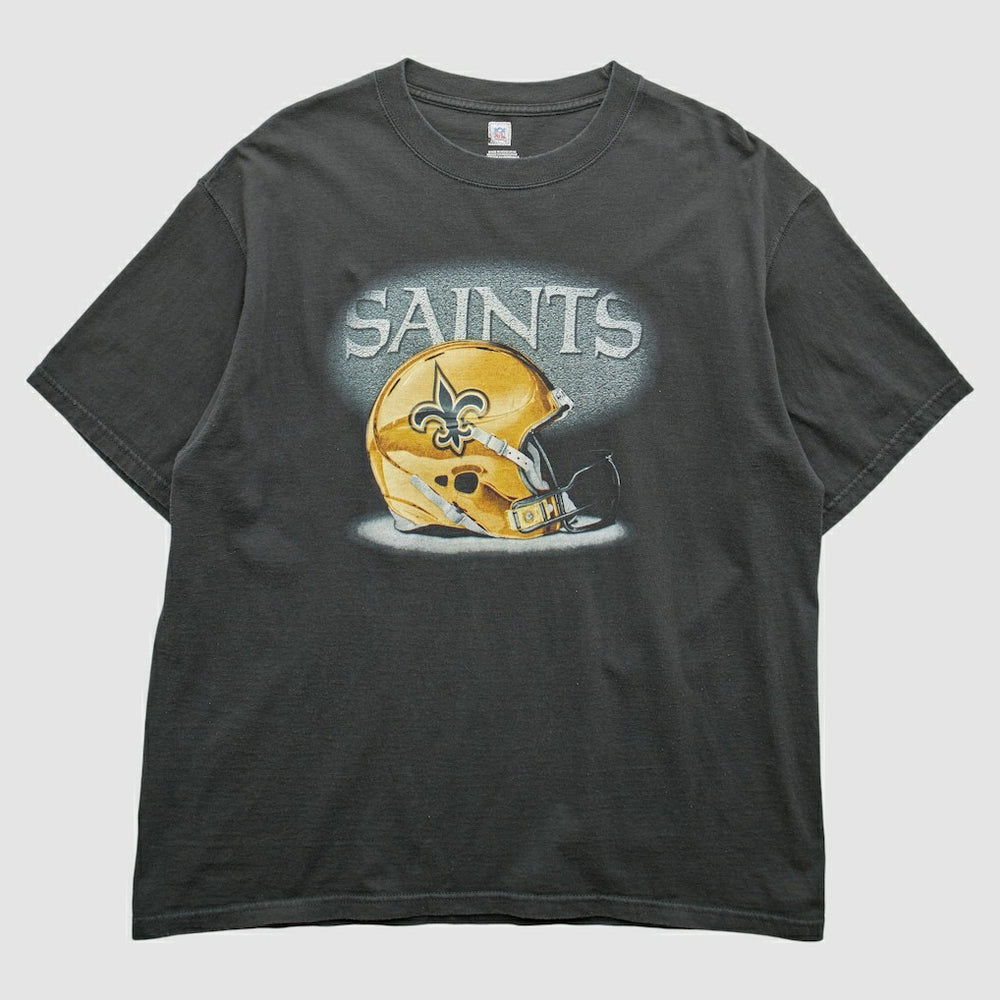 New Orleans Saints 2010s T-Shirt Black Vintage - Fanatics