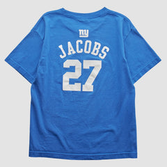 New York Giants 2000s T-Shirt Blue Vintage - Fanatics