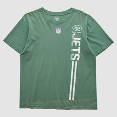 New York Jets Reebok 2000s T-Shirt Green Vintage - Fanatics