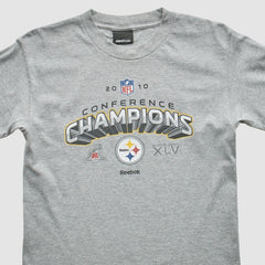 Pittsburgh Steelers Reebok 2010 Sweatshirt Gray Vintage - Fanatics